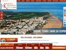 Tablet Screenshot of kennedyhotel.net